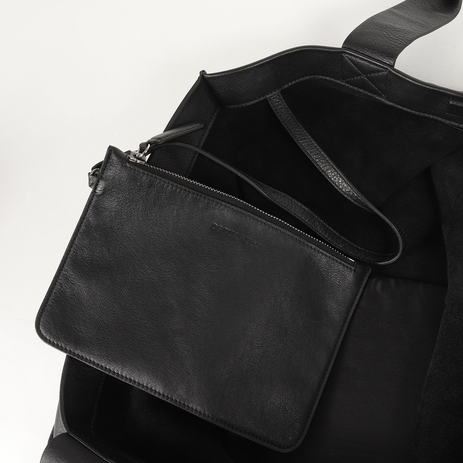 美品✨ Dsquared2 ディースクエアード ビジネスバッグ ブラック D SQUARED2(ディースクエアード) ビジネスバッグ