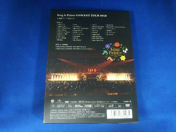 King & Prince / DVD / King & Prince CONCERT TOUR 2019(初回