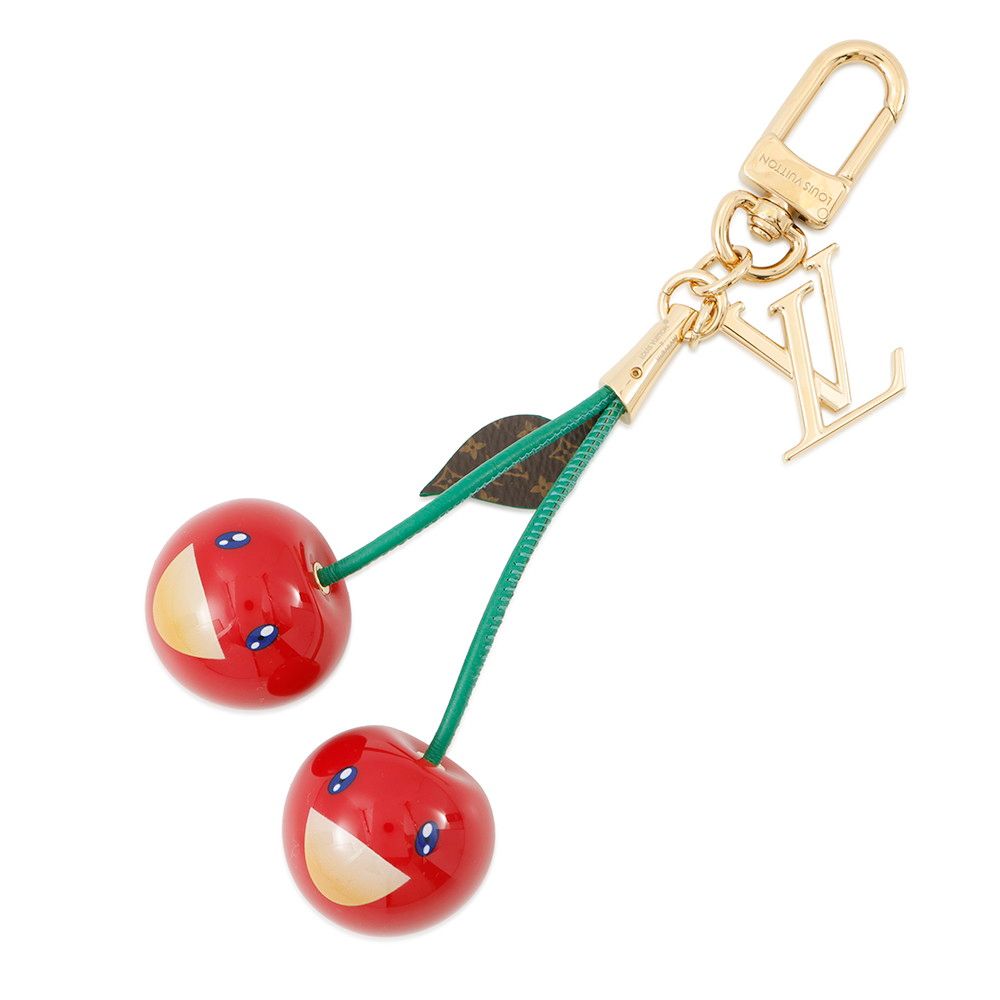 LV × TM キーホルダー・チェリーブロッサム 村上隆 M02485 新品 限定