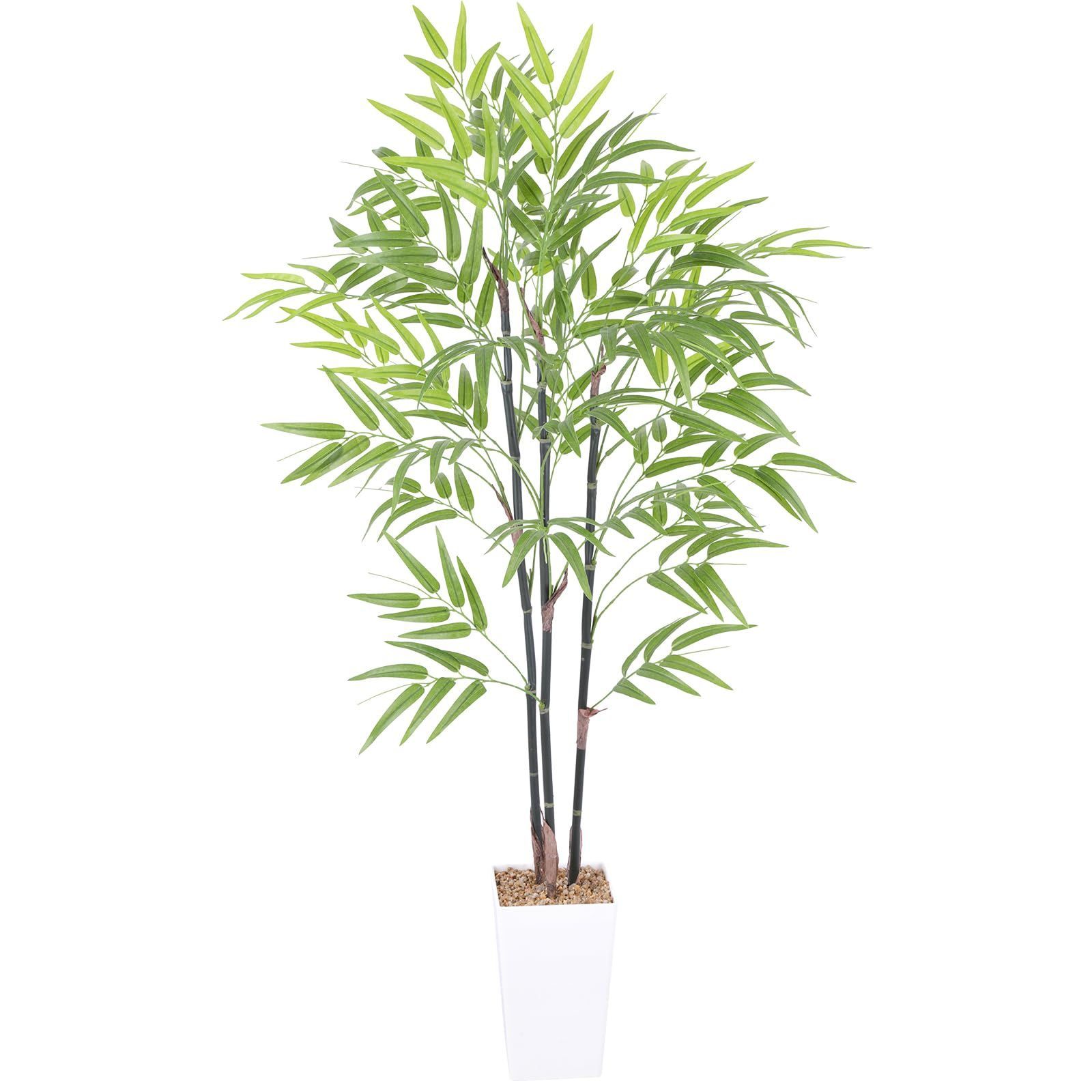 商品 ホームデコレーション 高さ100cm 竹 消臭 光触媒 造花 観葉樹 フェイクグリーン 人工観葉植物 Yuwinron