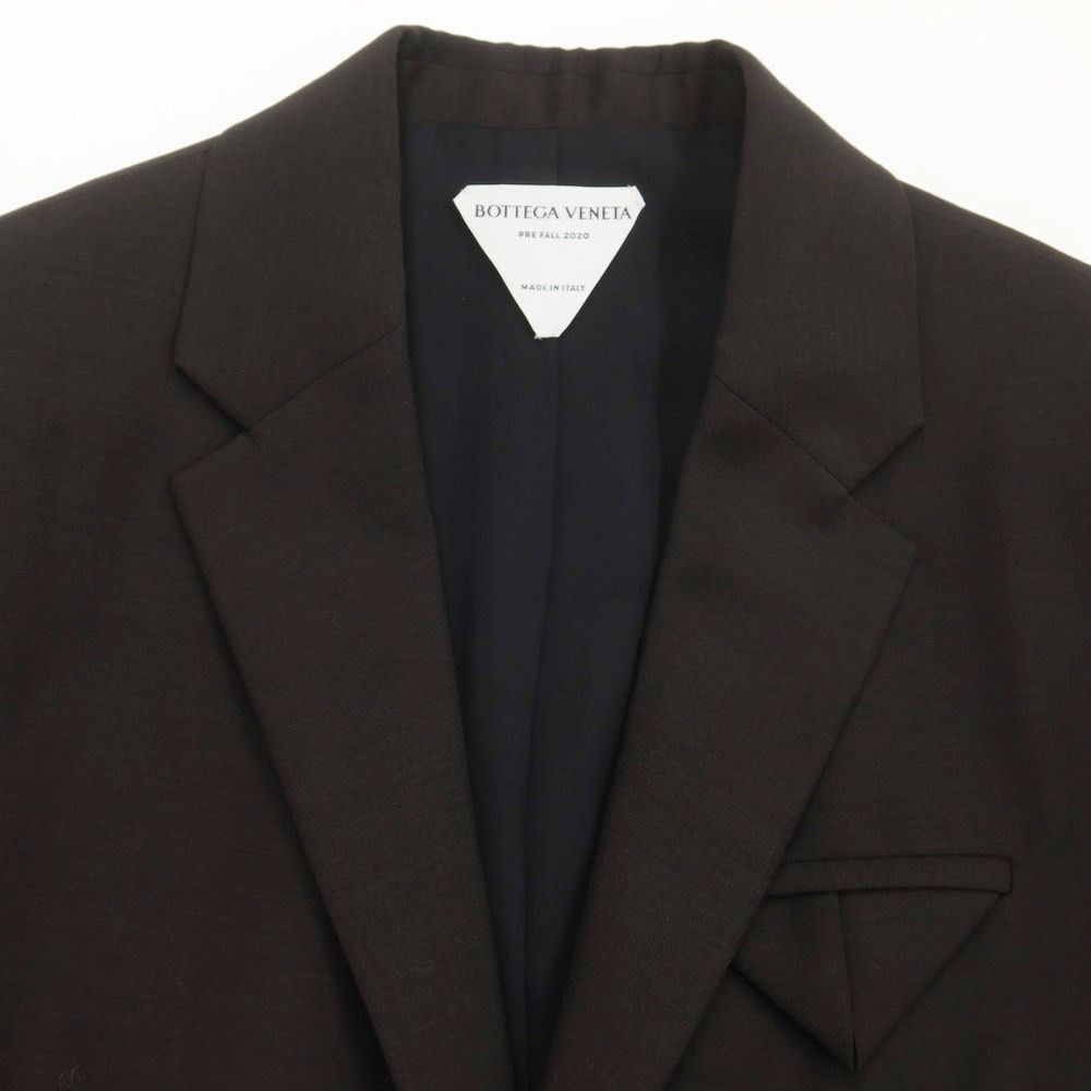 bottega veneta モヘヤ×ウール　テーラードジャケット 中古】ボッテガヴェネタ BOTTEGAVENETA モヘヤウール テーラード