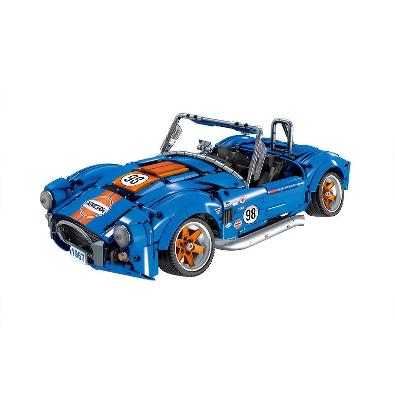 1816ピース テクニックスポーツカー モデルビルディングブロックセット クラシックレースカー レプリカ ABSプラスチック マルチ - 誕生日 ハロウィン クリスマスギフト コレクタブル ビルディングブロックセットに最適