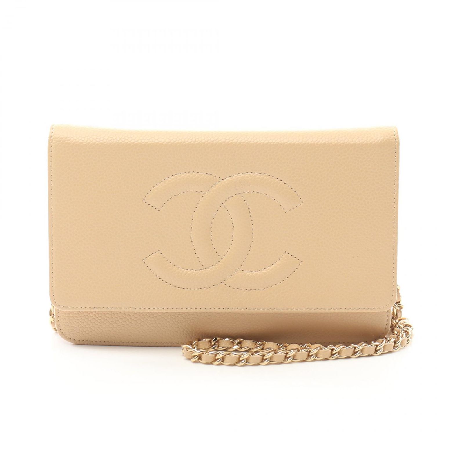 シャネル CHANEL ショルダーバッグ ココマーク A48654 ベージュ シャネル CHANEL ショルダーバッグ ココマーク A48654 ベージュ