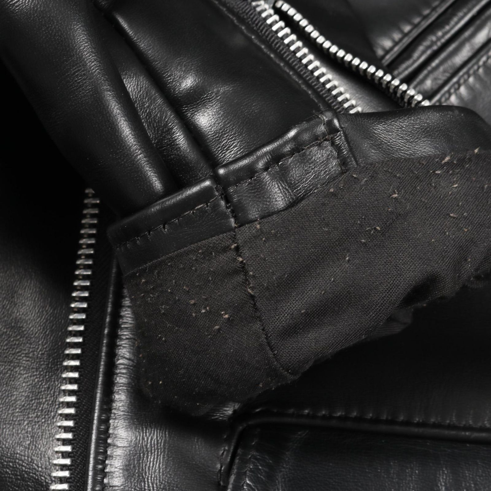 【新作数量】 ショット schott ライダースジャケット ダブル レザー ジャケット レディース Used B 【在庫一掃】！