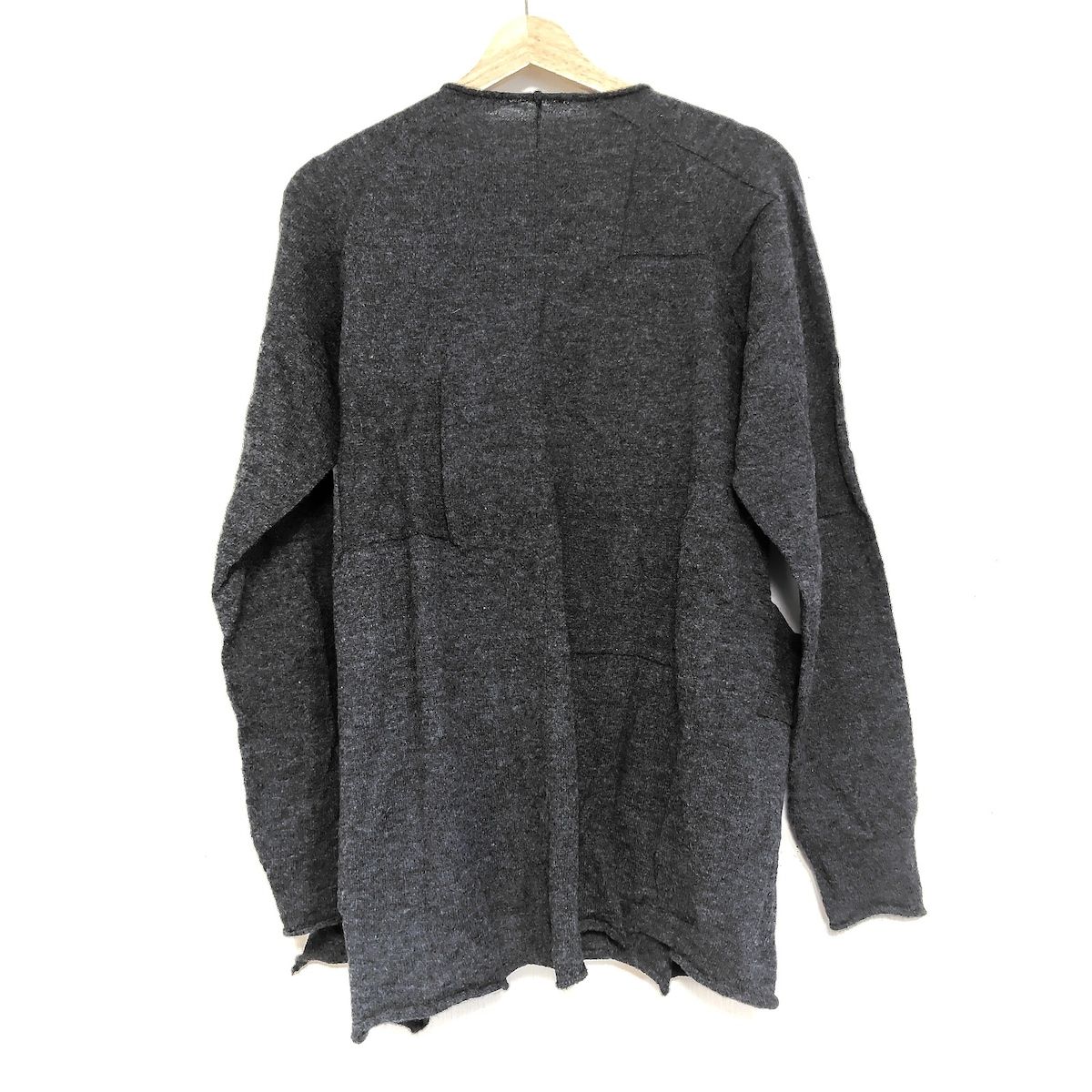 Babaghuri ババグーリ カーディガン サイズM レディース - ダークグレー 長袖