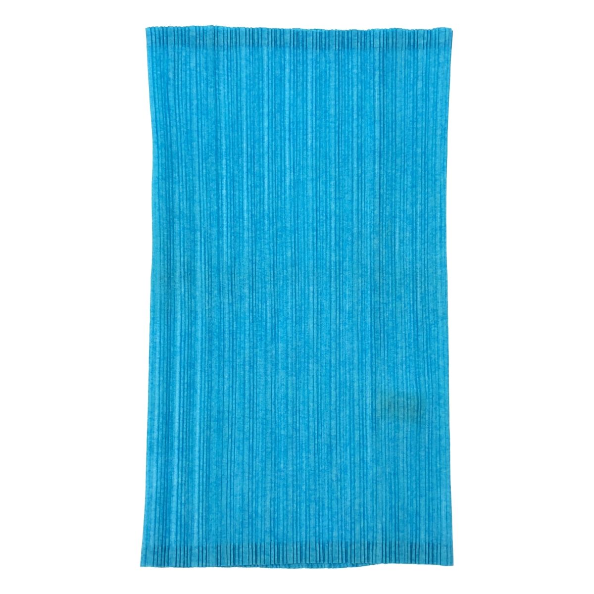 PLEATS PLEASE プリーツプリーズ ストール　ブルー PLEATS PLEASE ISSEY MIYAKE - 美品 プリーツプリーズ イッセイ