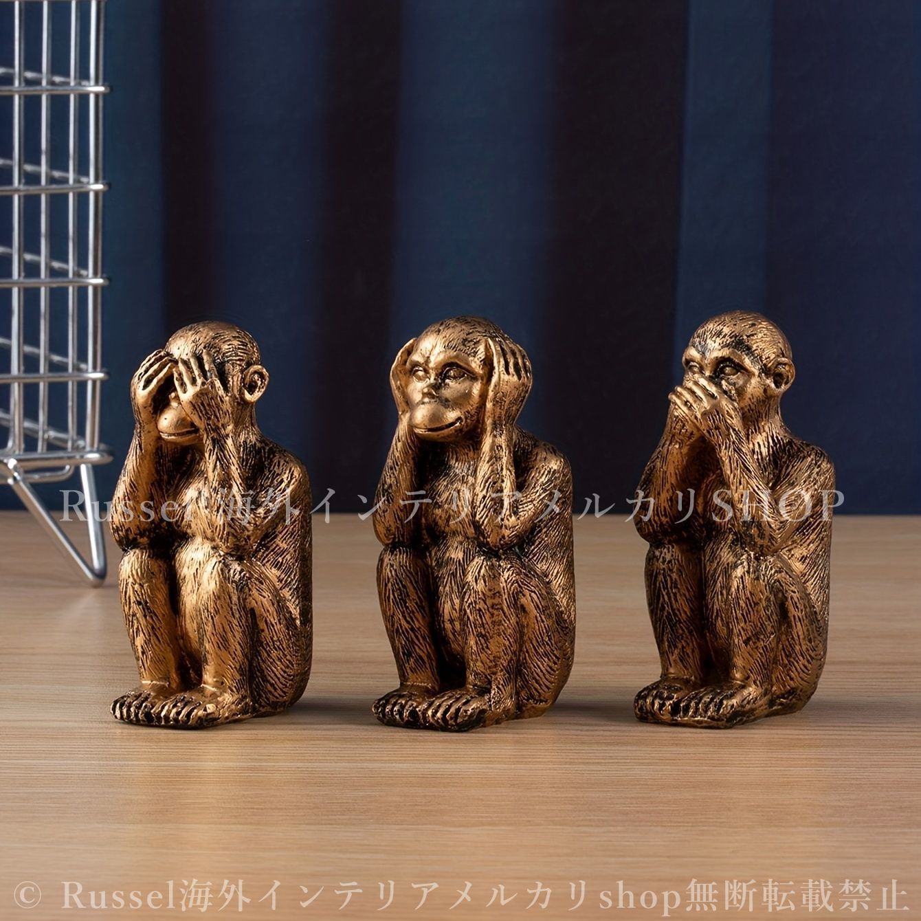 オブジェ 北欧 モダン 雑貨 置物 猿 3体セット 動物 三猿 DO-07ABC 楽天市場】【全品最大P23倍○26日01:59まで】オブジェ 北欧