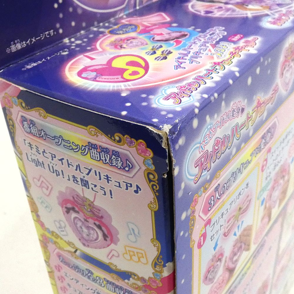プリキュア アイドルハートブローチ　インカムセット 未開封 キミとアイドルプリキュア♪ アイドルハートブローチ＆アイドル
