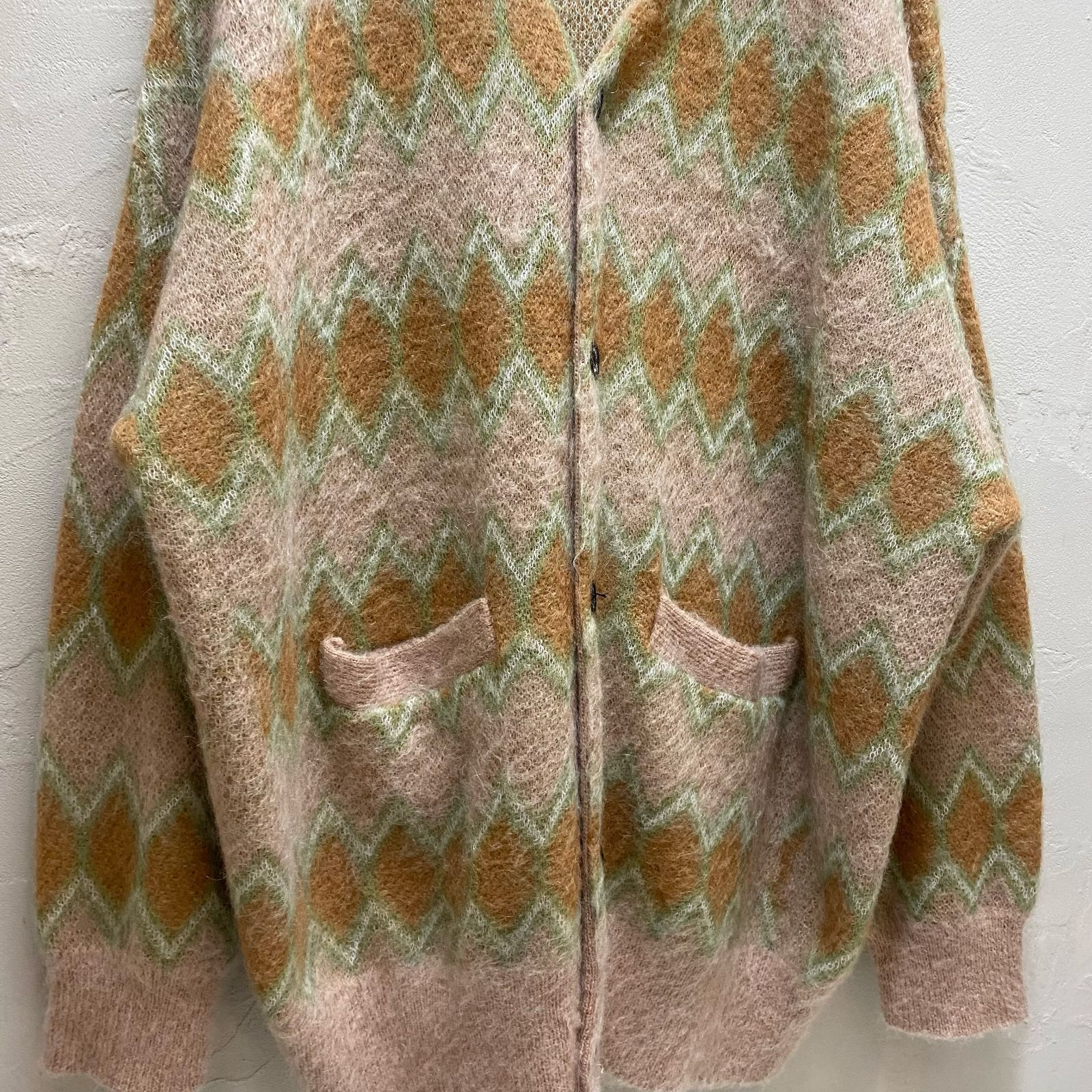 DAIRIKU 23AW モヘアカーディガン DAIRIKU(ダイリク)Mohair Border Cardigan (23AW K-2) | DAIRIKU