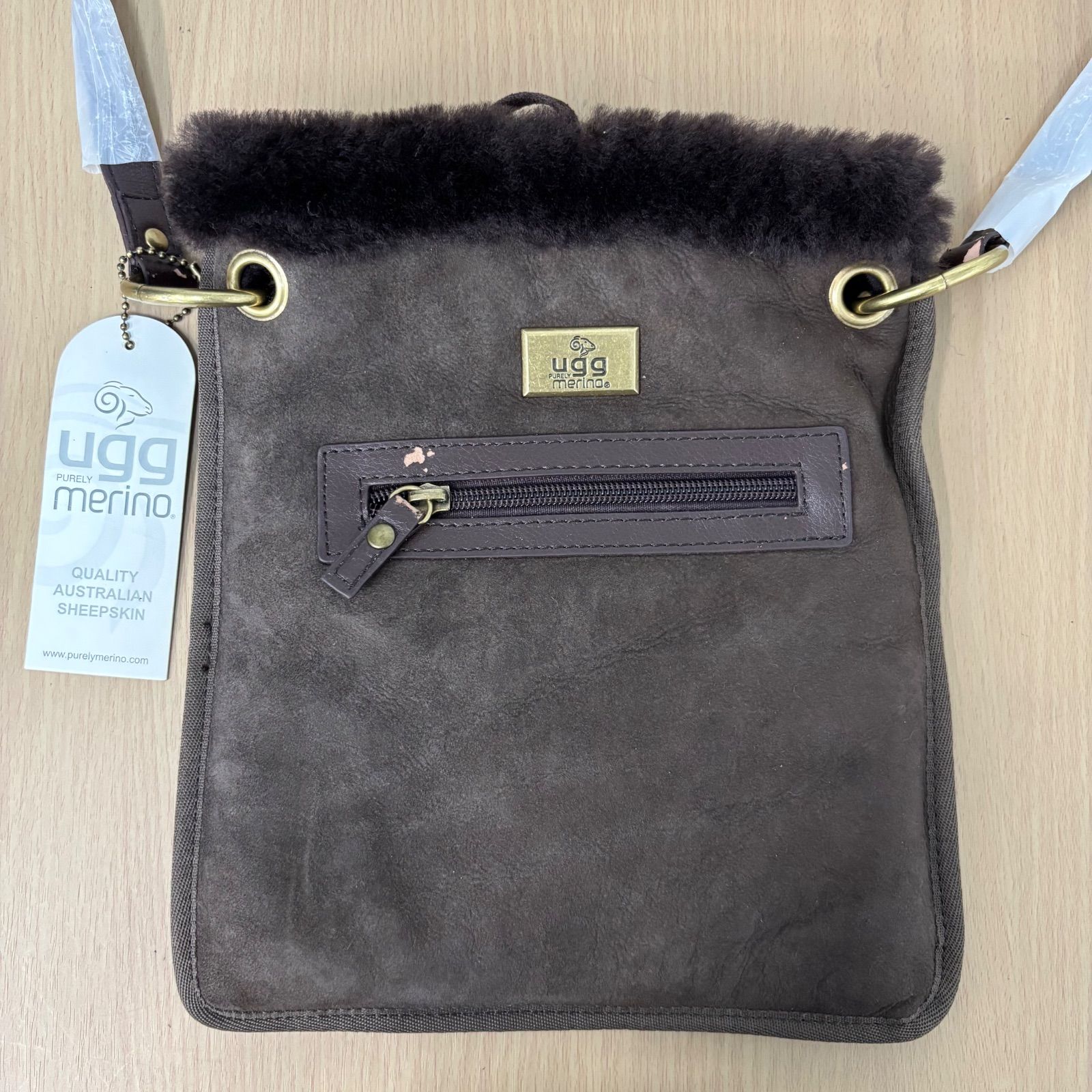 ▪️【未使用保管品】UGG アグ ムートンショルダーバッグ 斜め掛け