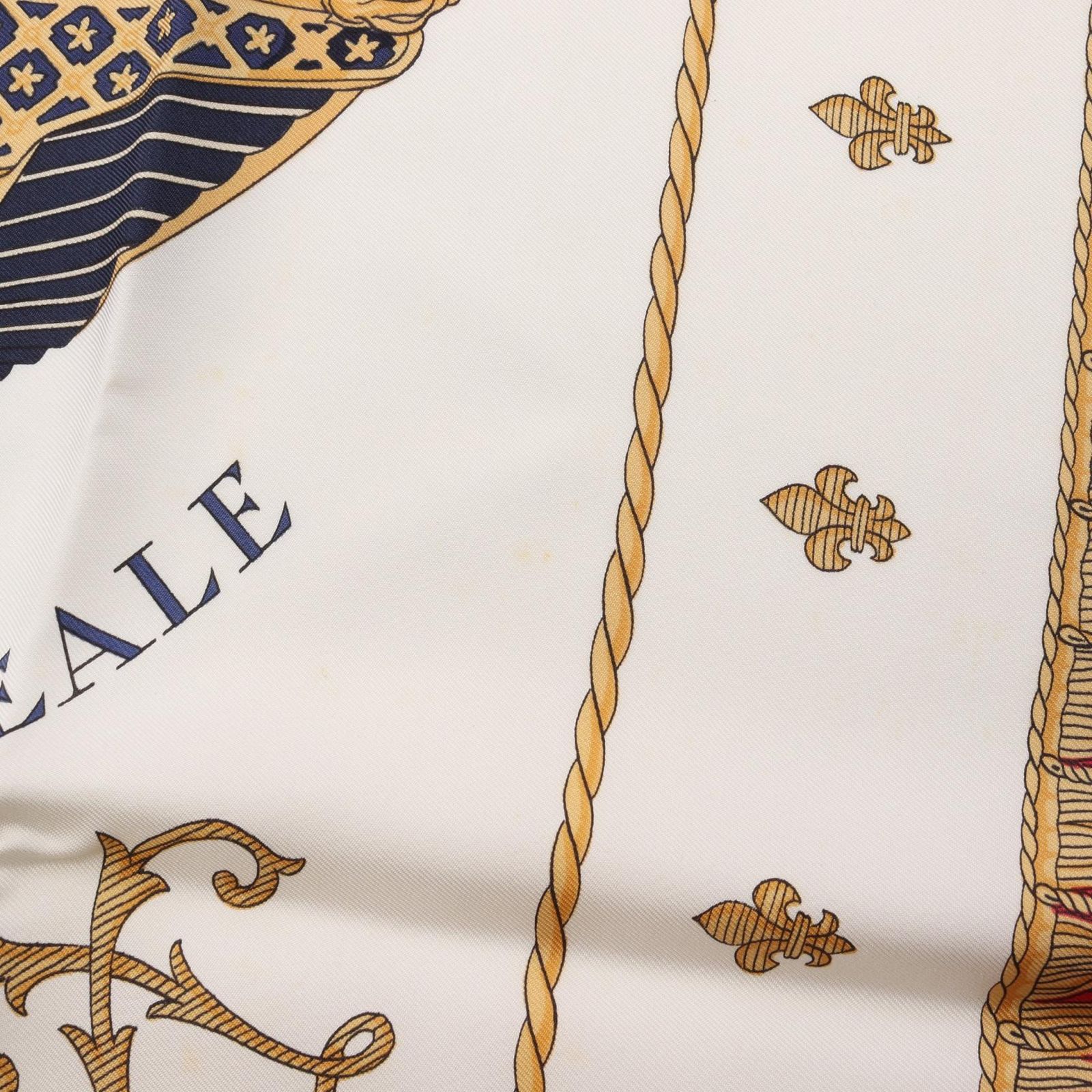 HERMES エルメス Vue De Carosse スカーフ 90　カレ HERMES エルメス カレ90 「VUE DU CARROSSE DE LA GALERE LA