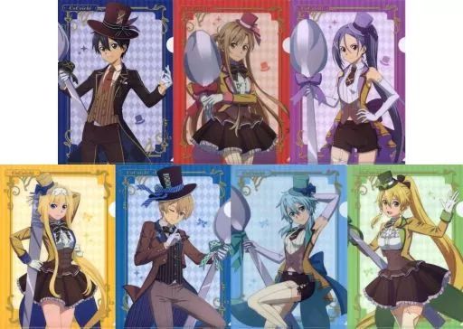 中古】クリアファイル 全7種セット オリジナルA4クリアファイル 「劇場