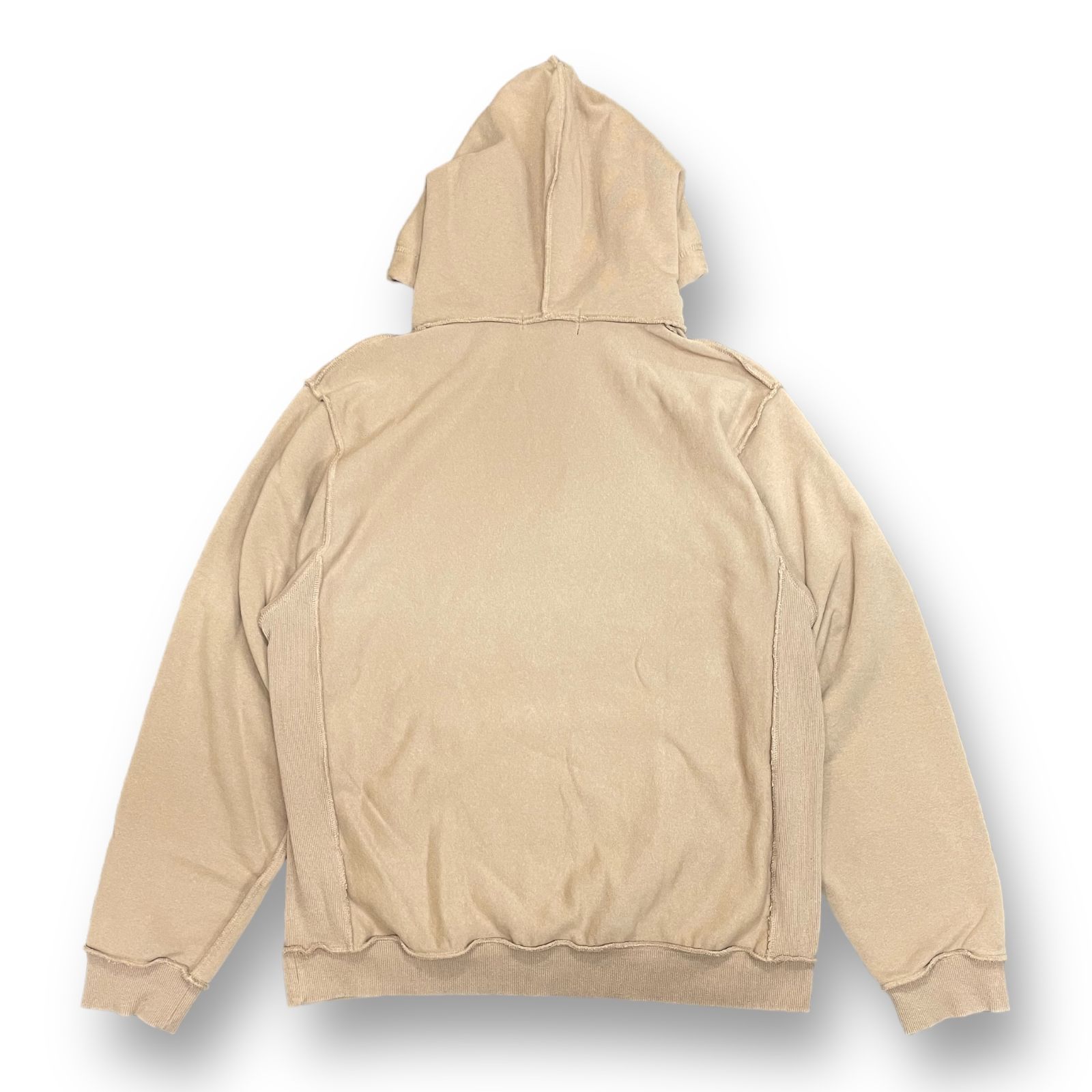 美品 MLVINCE arch logo hoodie brown アーチロゴ フーディー