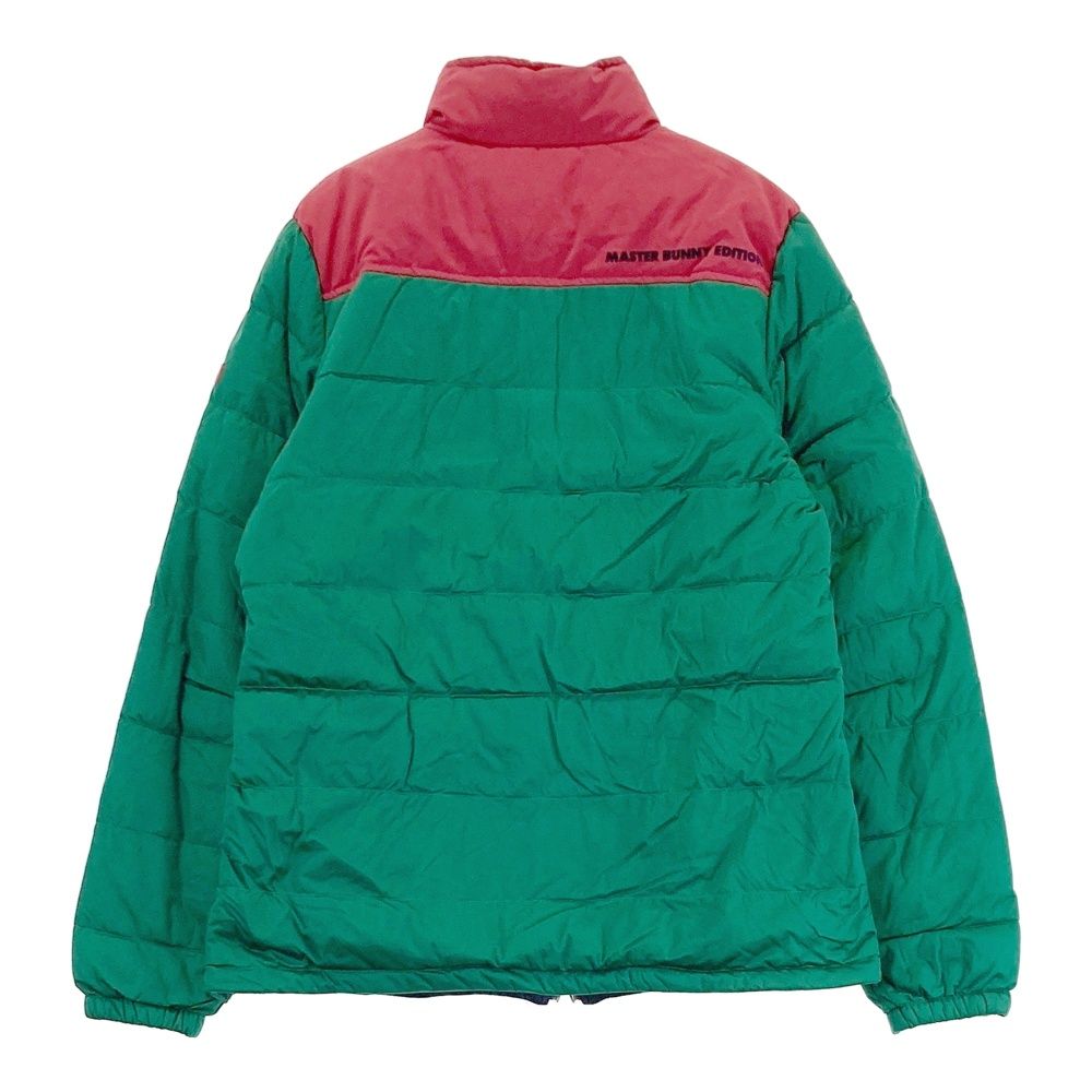 サイズ 1 MASTER BUNNY EDITION マスターバニーエディション ダウンジャケット リバーシブル グリーン系 240101388397 ゴルフウェア レディース ストスト