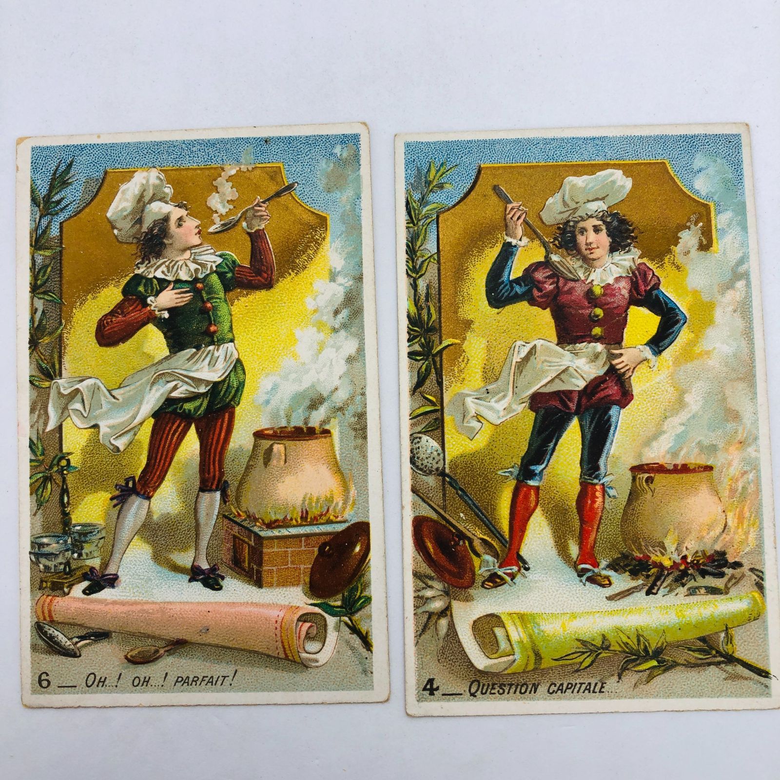 5枚セット! まとめ 】クロモカード フランス アンティーク ※シャンク