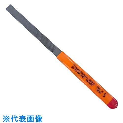 【新品・2営業日で発送】ツボサン 単目ヤスリ 10本組 平 荒目 (HI01011 4058)
