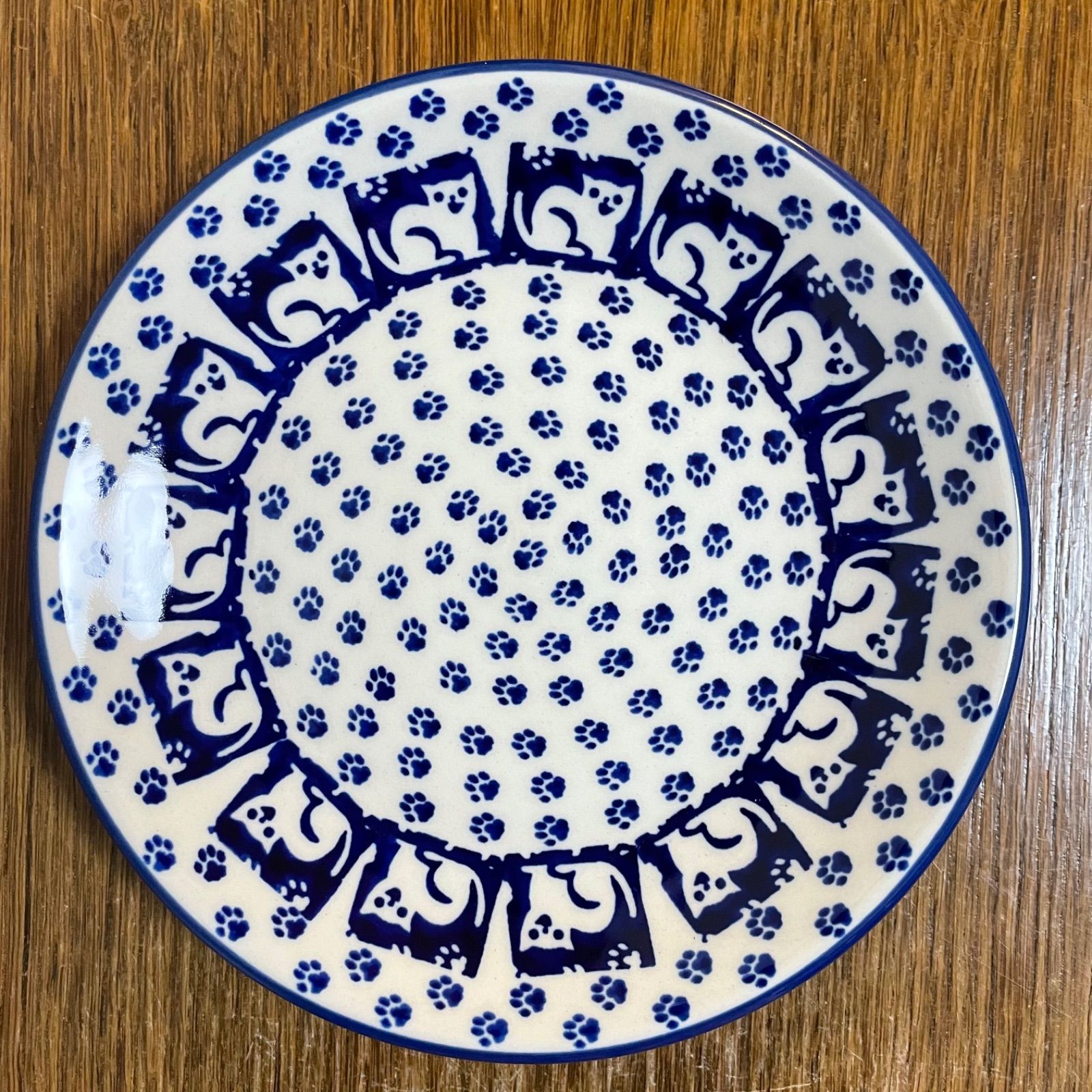 ポーリッシュポタリー プレート17cm ポーリッシュポタリー ケーキ型