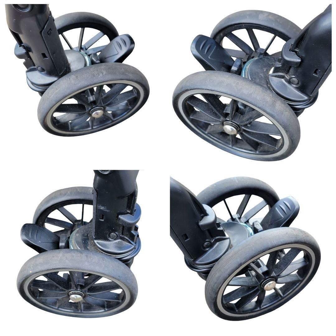  クリーニング済 コンビ ベビーカー スゴカルα 4キャスcompact ベビーカー バギー 外出 移動用品