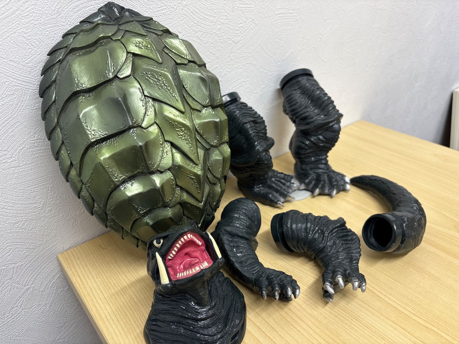 特大 ソフビ フィギュア ガメラ 大怪獣ガメラ 1995年 - メルカリ