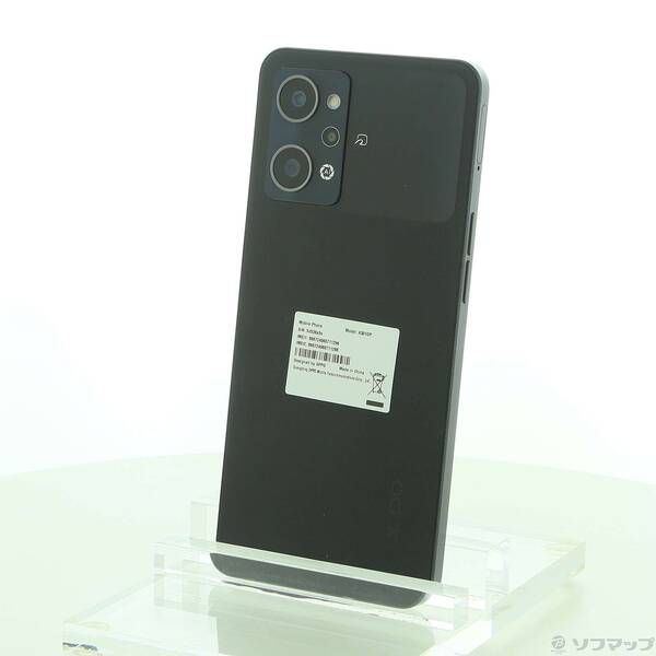 中古品〕 OPPO Reno9 A 128GB ナイトブラック A301OP Y!mobile