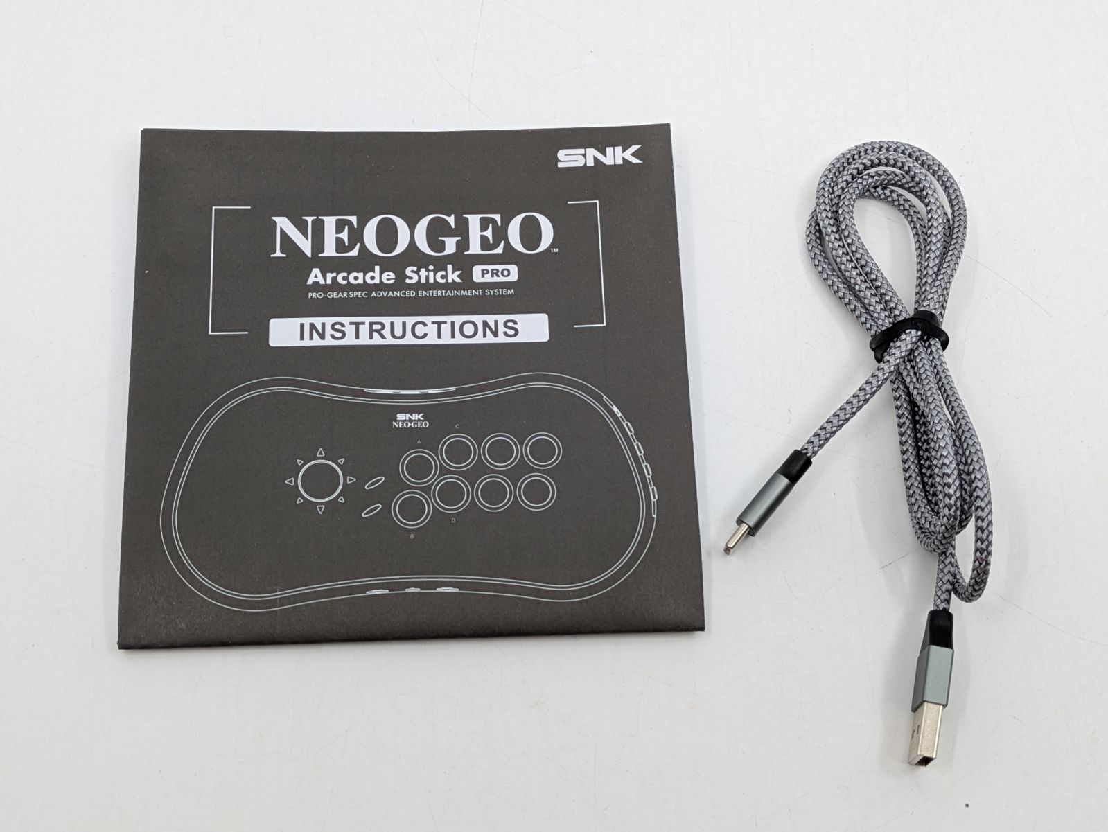 幸せな 動作良好 NEOGEO Arcade Stick PRO ネオジオ アーケードスティックプロ SNK 正常動作 済