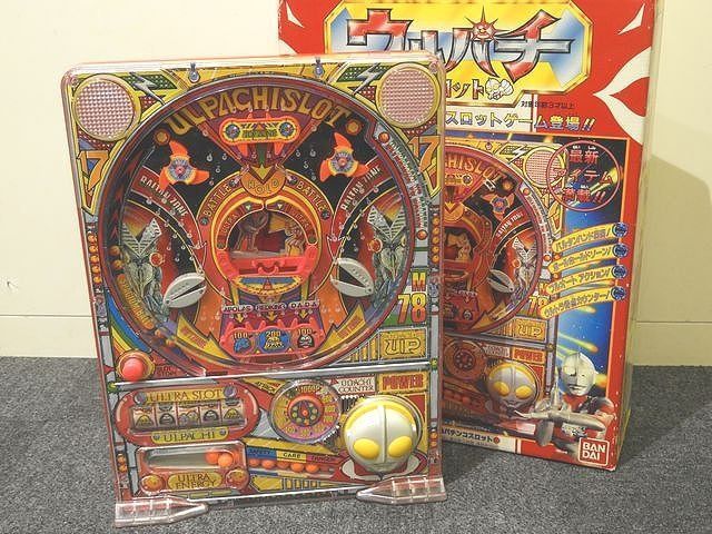 【箱あり美品】バンダイ ウルパチスロット 激レア ウルトラマン ウルパチスロット（バンダイ製 1992年