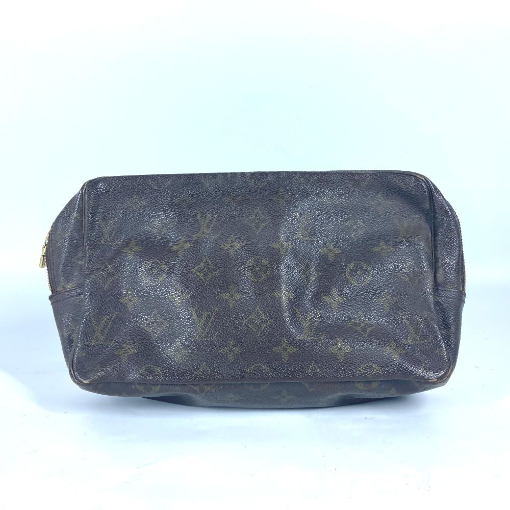 ルイ・ヴィトン モノグラム ポーチM47522 ヴィトン モノグラム トゥルーストワレット M47522 ブラウン