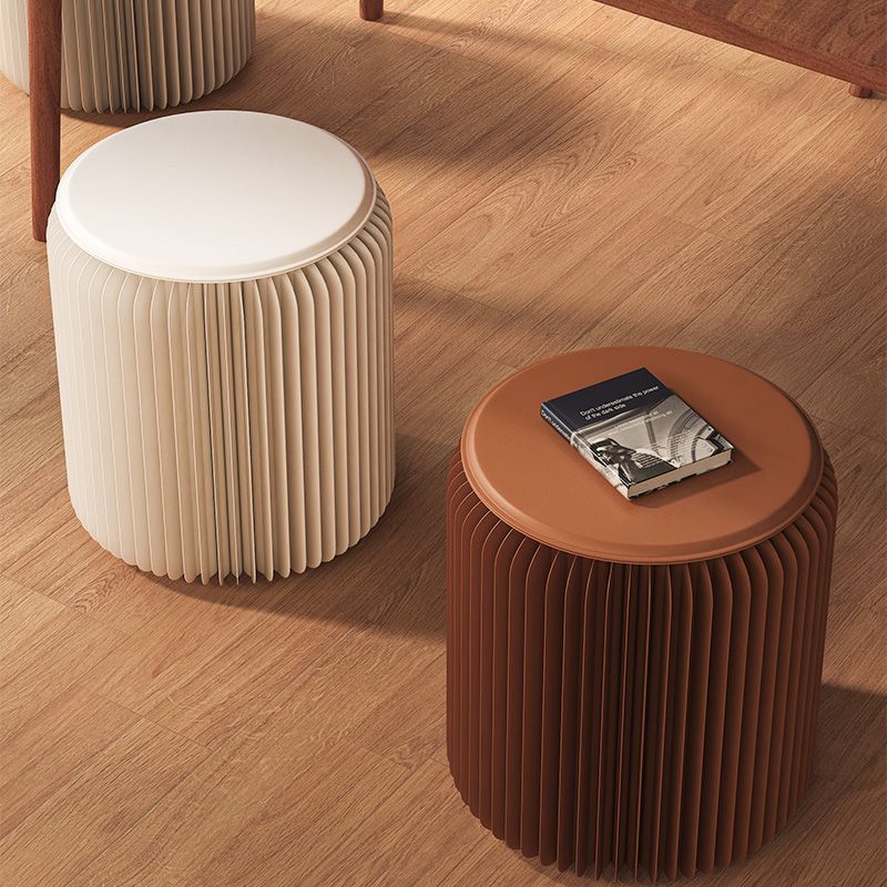 ペーパースツール 椅子 1人用 クッション付き 背もたれなし 折りたたみ