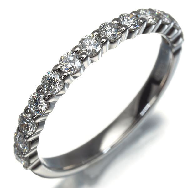 MIKIMOTO　エタニティリング　ツイストリング　ダイヤモンド リング 10号 MIKIMOTO エタニティリング ツイストリング ダイヤモンド リング