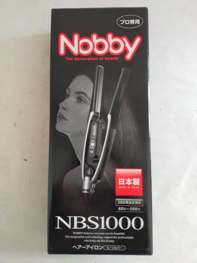 ノビー nobby NBS1000 ヘアアイロン Nobby ストレートヘアアイロン