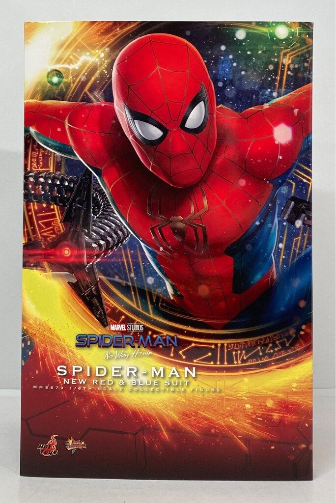 HOTTOYS MOVIE MASTERPIECE SPIDER MAN | NEW RED - BLUE SUIT MMS679