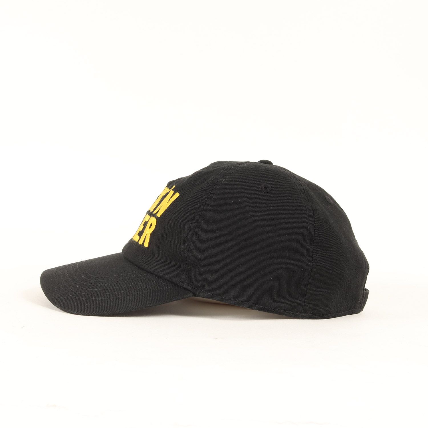 美品】CHALLENGER チャレンジャー キャップ ブラック 黒 サイズ 美品】CHALLENGER チャレンジャー キャップ ブラック 黒 サイズ