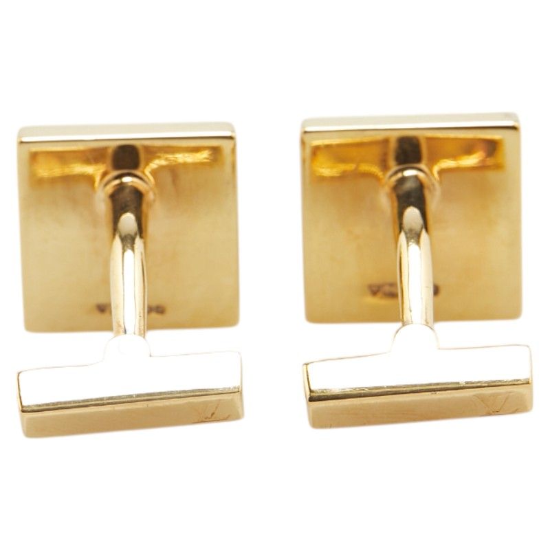 ルイ ヴィトン タイガ ブトン ドゥ マンシェット ダミエ カフス  