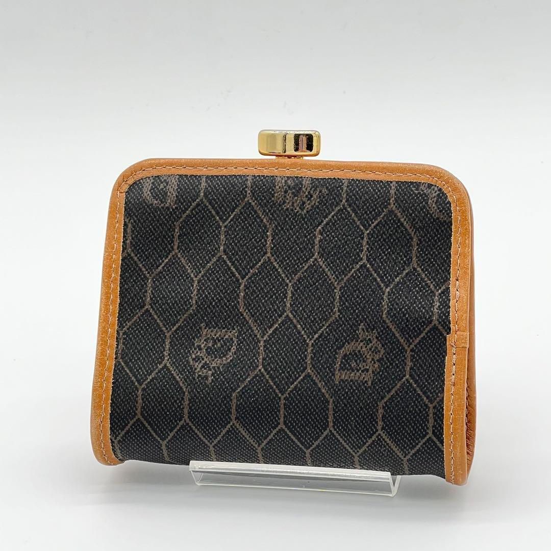 美品 Dior クリスチャン ディオール ハニカム柄 革 コインケース 財布 Christian Dior - Dior クリスチャン ディオール ハニカム柄