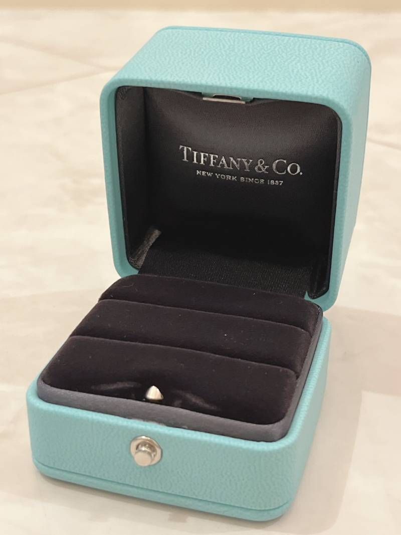 美品 TIFFANY＆Co. リングボックス ケース 空箱 ティファニー