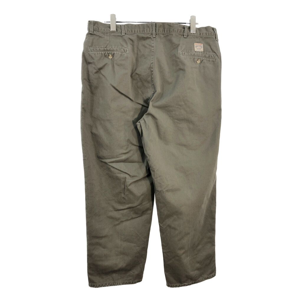 90年代 Polo by Ralph Lauren ポロ ラルフローレン 2タック チノパンツ 大きいサイズ ポロチノ メンズ W40 L30 古着 V5899