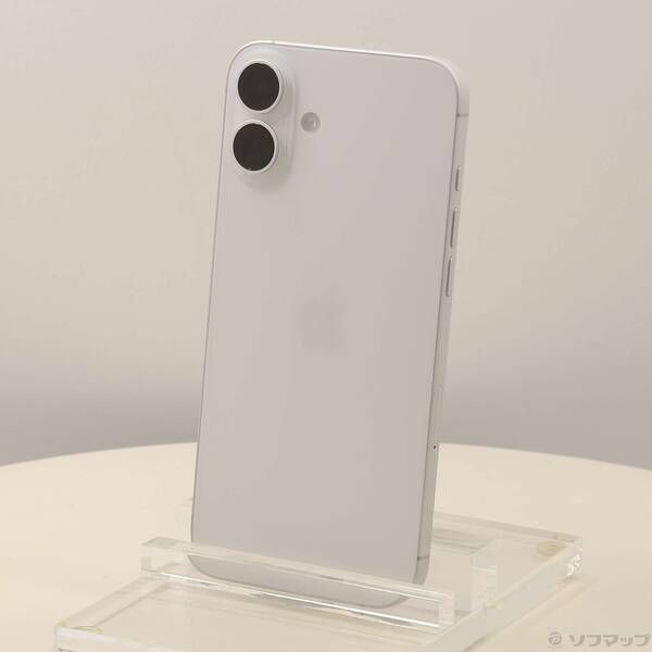 【iPhone16 Plus】256GB ホワイトSIMフリー　美品中古 中古品〕 iPhone16 Plus 256GB ホワイト MXVH3J／A SIMフリー