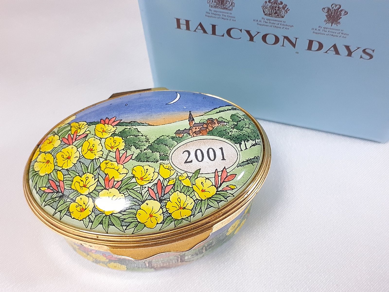 HalcyonDays ハルシオンデイズ ピルケース エナメル 2001 arutas.co.jp