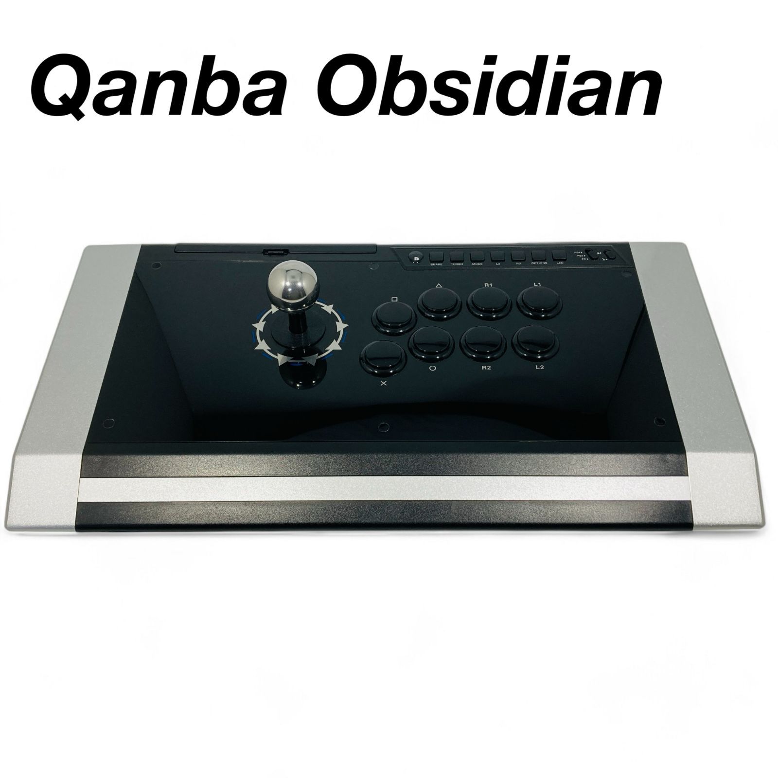 PS5対応】 Qanba Obsidian アケコン オブシディアン アーケードスティック PS4 PC - メルカリ