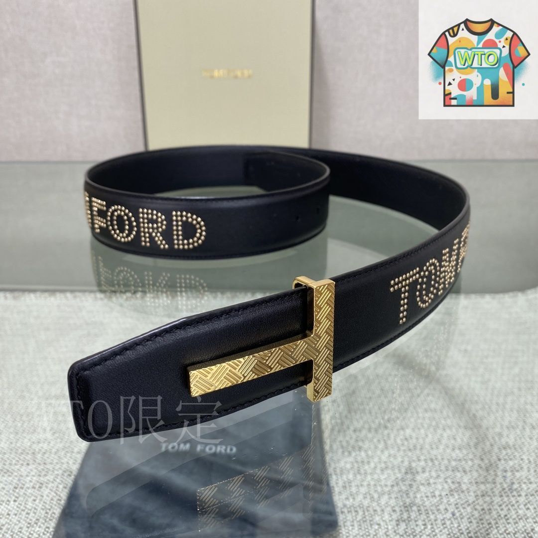 今日特価】Tom Ford DOUBLE FACE ヘッドレザーベルト - メルカリ