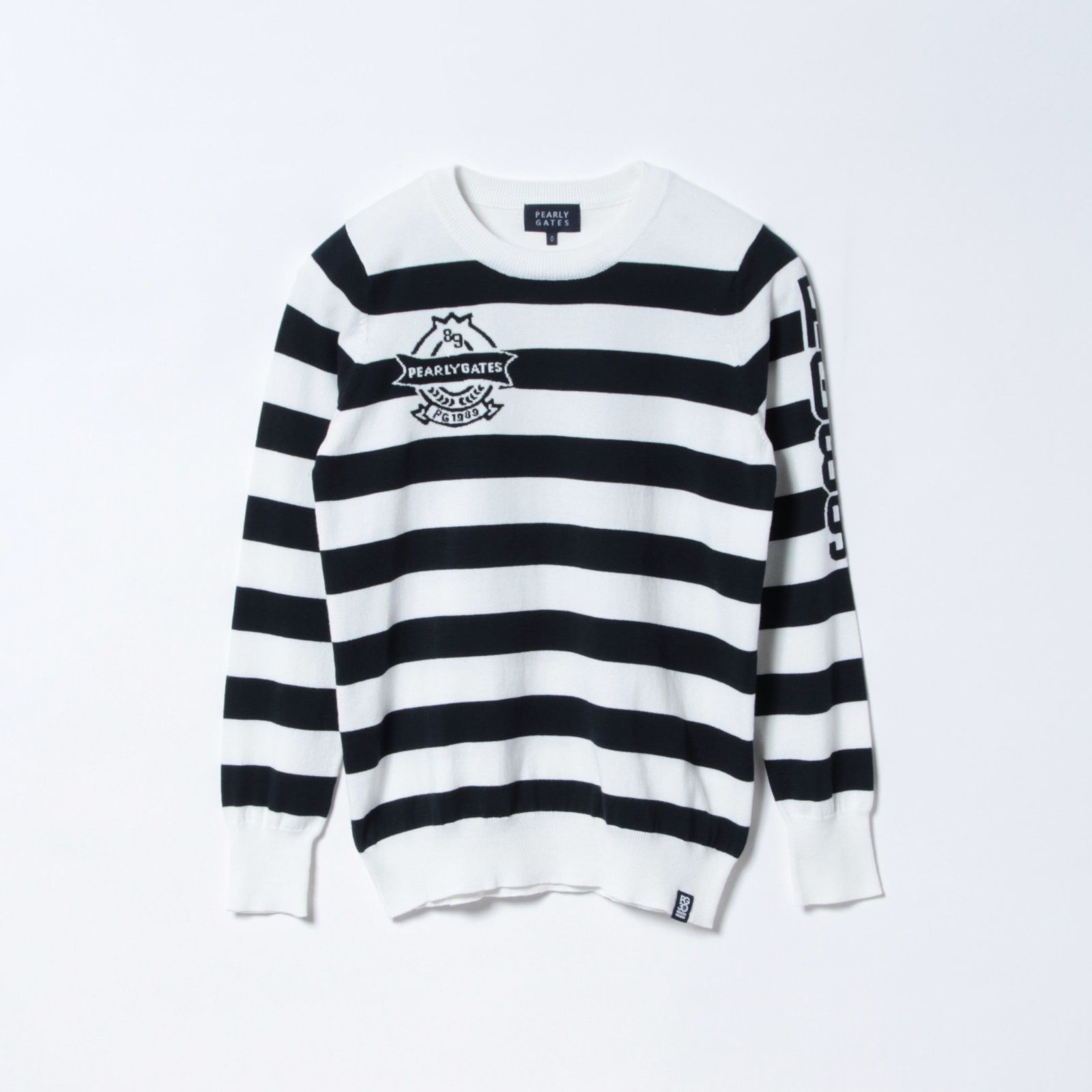 【認定リユース品】クルーネックニット プルオーバー u003cボーダーu003e