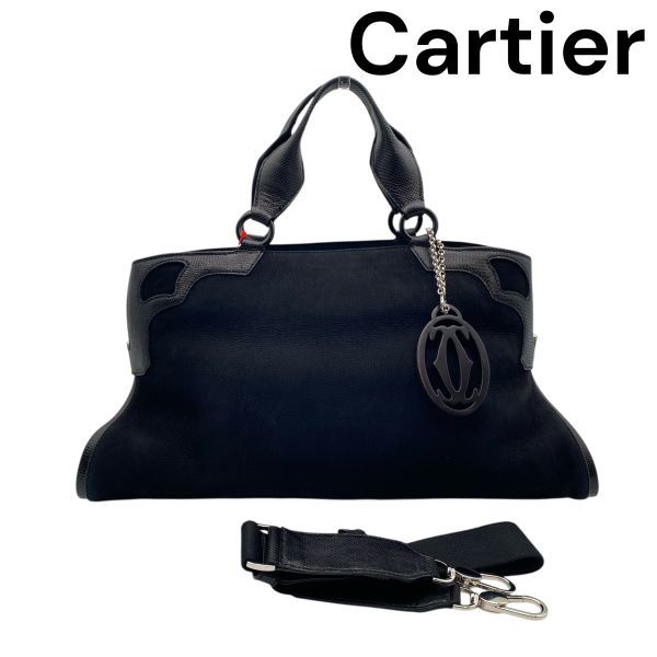 ○ カルティエ Cartier マルチェロ ドゥ カルティエ ハンドバッグ