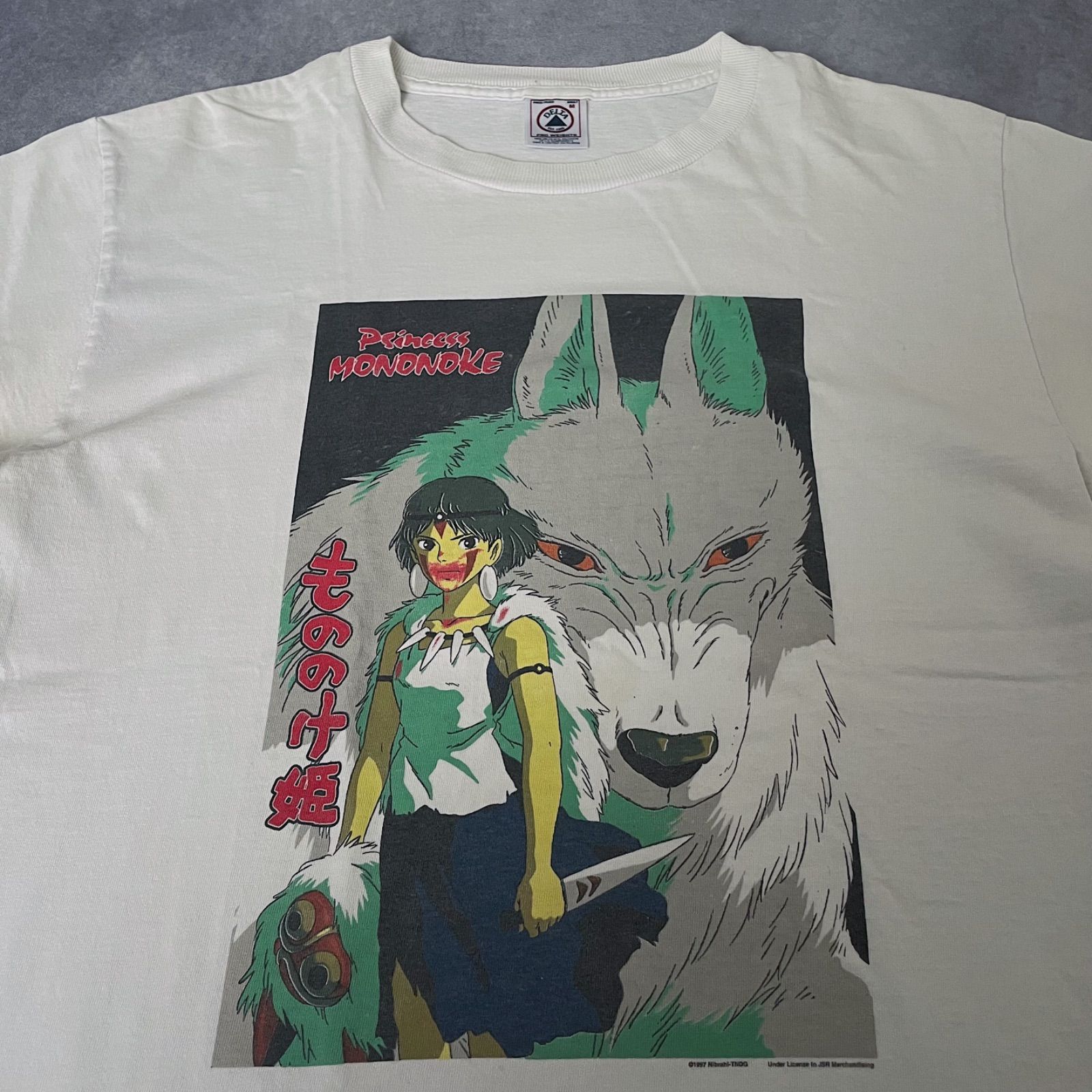 90s Tシャツ もののけ姫 ジブリ ナウシカ ヴィンテージ 映画 当時物