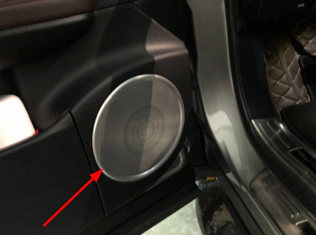 レクサス LEXUS RX ドアスピーカー カバー ガーニッシュ 傷防止 カスタム ドレスアップパーツ 取付簡単 1台分4パーツセッ