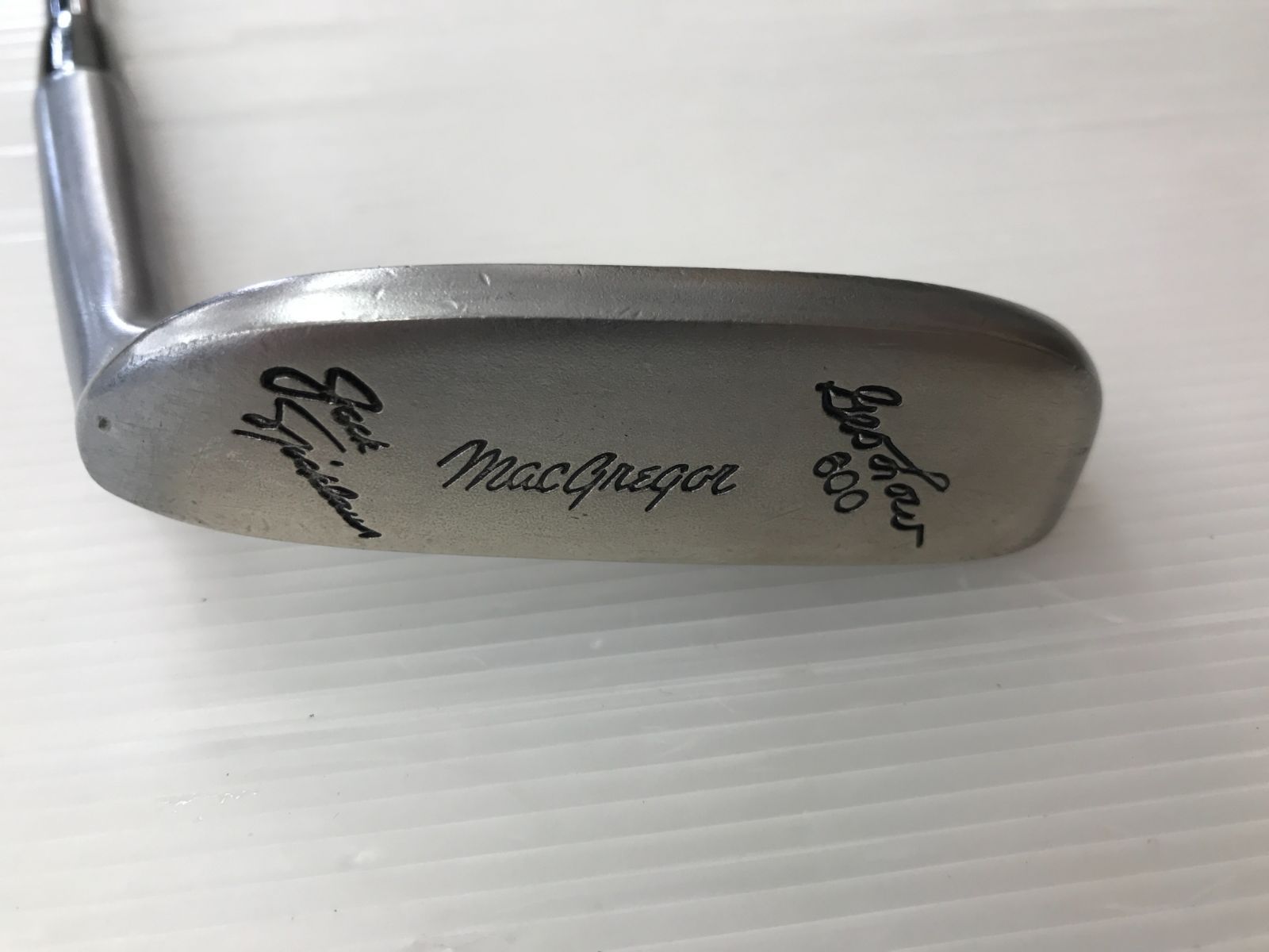 超美品】マクレガー・ジャックニクラス・ジョージロー600パター