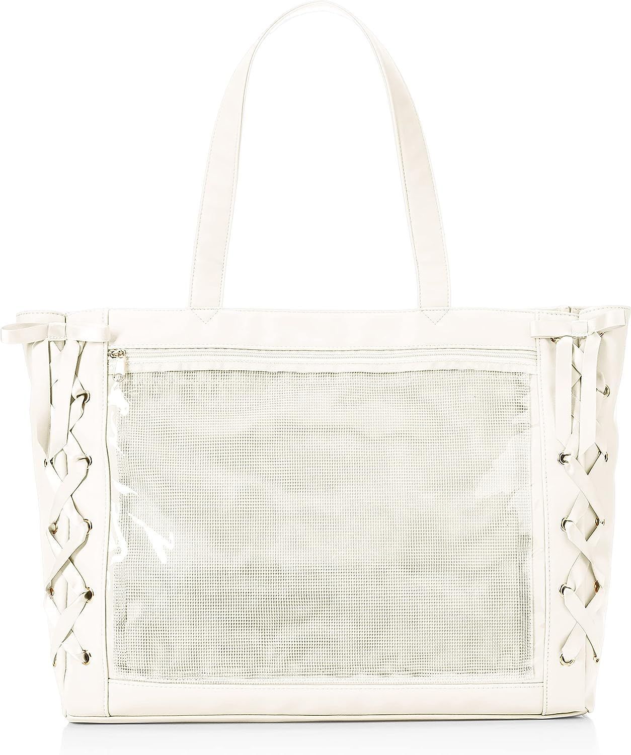 ウィゴー] 痛バッグ 痛バ 【Lサイズ】 レースアップ トートバッグ