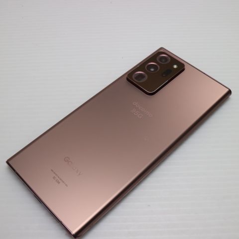 美品 SIMフリー Galaxy Note 20 Ultra 5G ミスティックブロンズ