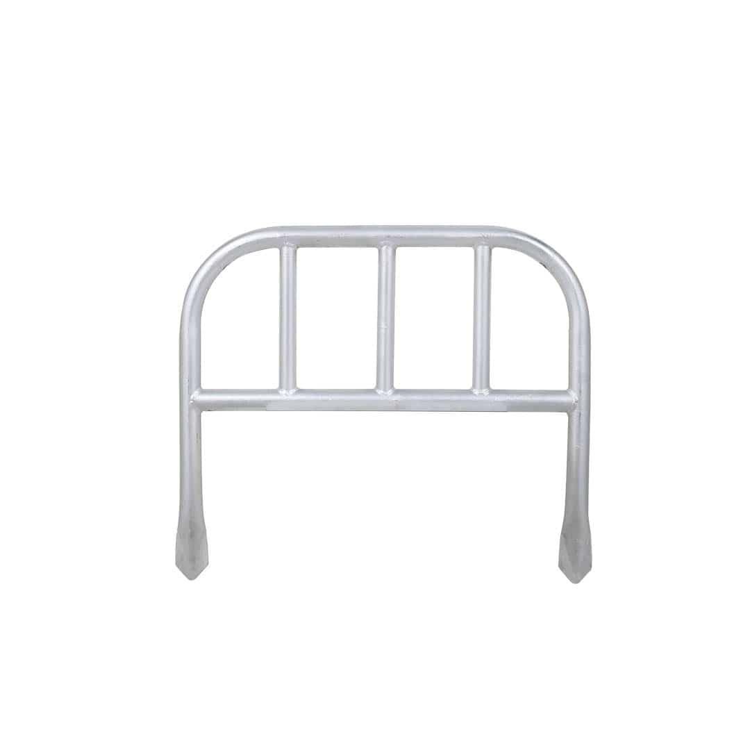 ダルトン Dulton ガルバナイズド ガーデン エッジ フェンス S 気になる外構にどっしりと佇むフェンス バリケード 建材 ガーデン ガレージ 高さ52cm 幅60cm パイプ径Φ32mm NB-0641S