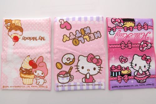 サンリオキャラクター ポケットティッシュ入れ＆ハンカチタオル