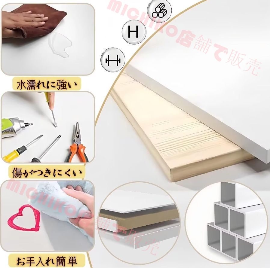 ベッドテーブル キャスター付き オーバーベッドテーブル 伸縮 高さ調整65-95cm 横幅調整120-210cm 昇降式 サイドテーブル 移動はスムーズ 机の幅は広い パソコンデスク リモートワークデスク 病院 作業 パソコン 両足 安定型 MARWIL-DEMENAGEMENTS_CH